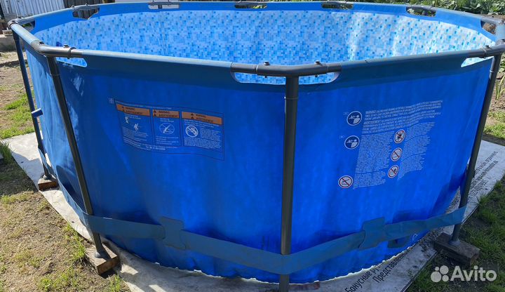 Каркасный бассейн bestway steel pro max