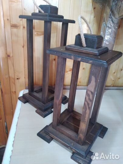 Декоративный фанарь кормушка