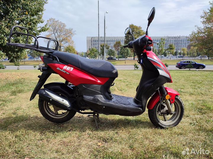 Скутер SYM orbit 50 - 2022, красный