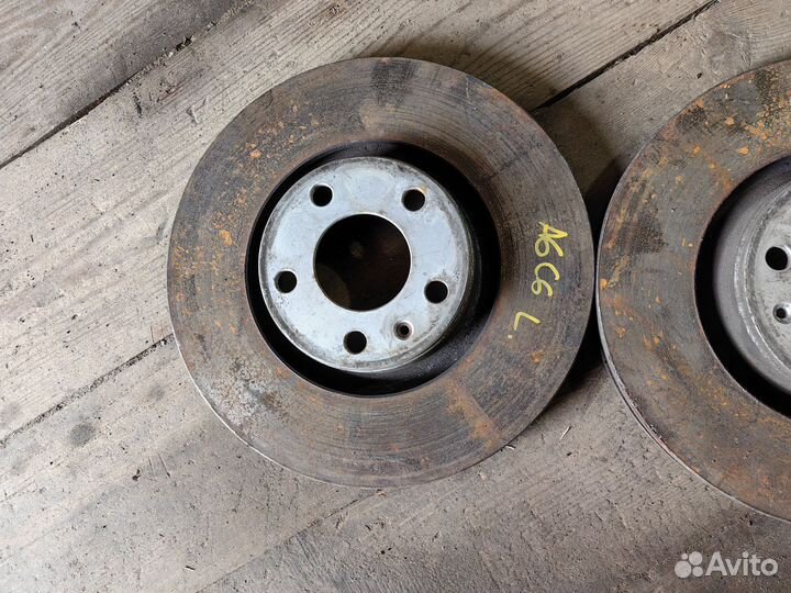 Диски Тормозные Передние Ауди А6 С6 Пара