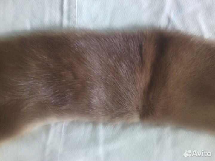 Воротник норка новый