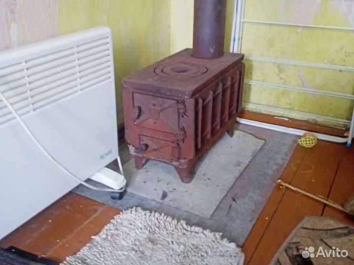 Печь буржуйка чугунная СССР