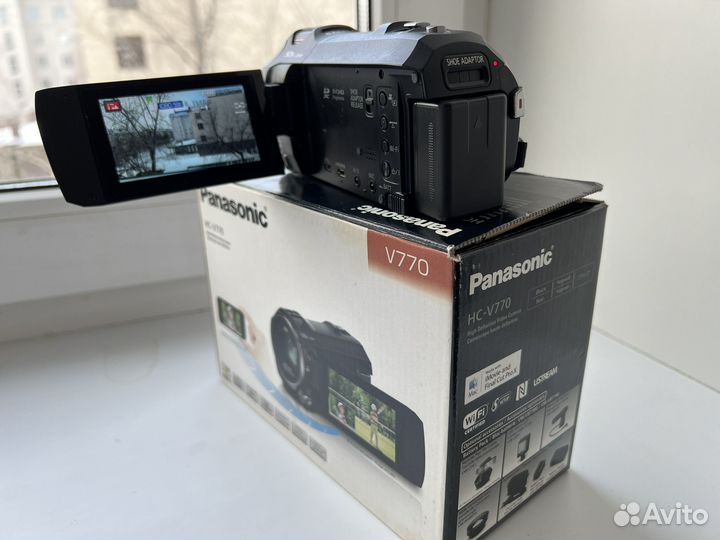 Видеокамера panasonic hc v770