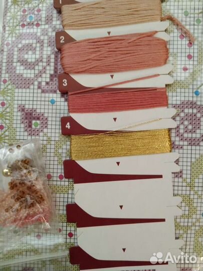 Вышивка зигугу от Риолис