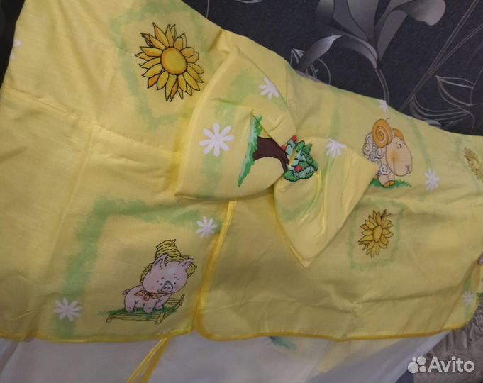 Бортики и балдахин