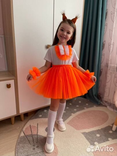 Костюм прокат Лиса, Белка, Кошка, Морковь