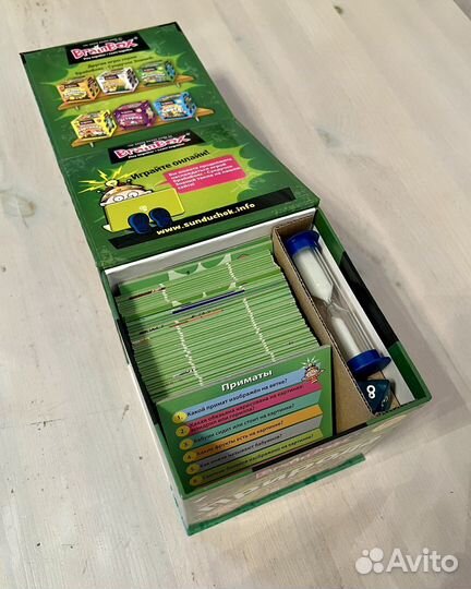 Настольная игра Brainbox Сундучок знаний Природа