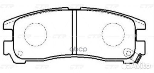 Колодки GK0574 CTR