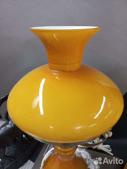 Настольная лампа под керосинку СССР