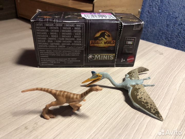 Динозавры Minis Mattel