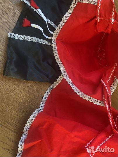 Костюм красной шапочки детский 4-5 лет