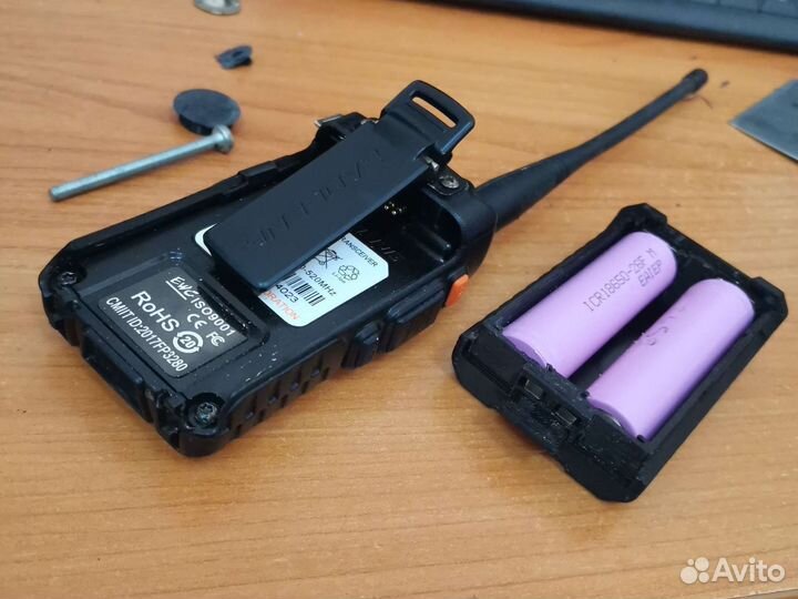 Бокс холдер 18650 Baofeng UV-5R DM-5R UV-8HX