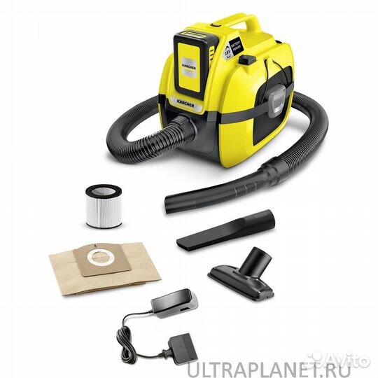 Пылесос Karcher WD 1 Compact Battery Set Новый