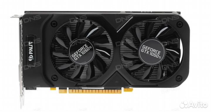 Продаю palit-geforce-gtx-1050-ti-dual-oc 4гб