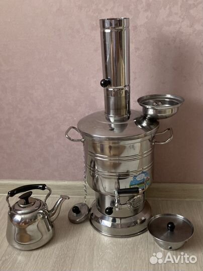 Самовар на дровах