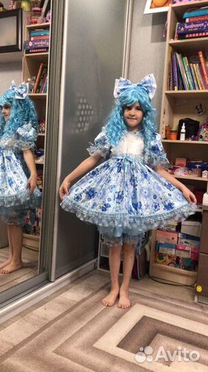 Костюм мальвины 128-134