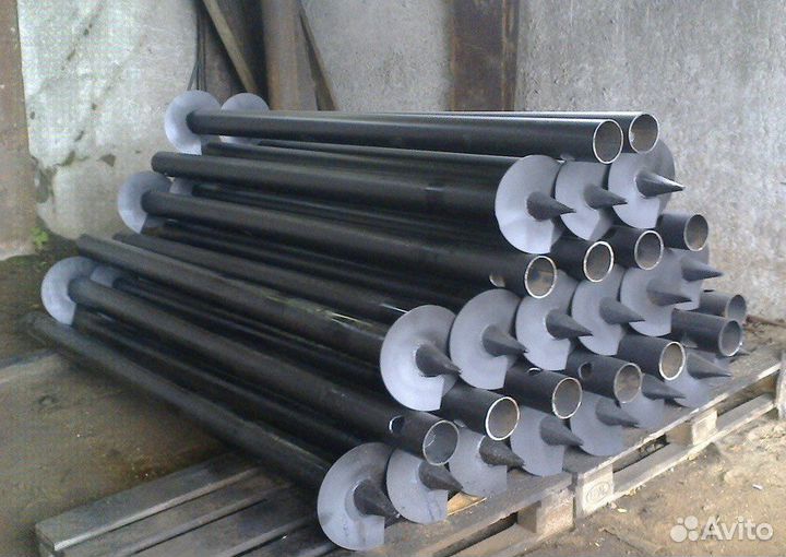 Винтовые сваи под ключ