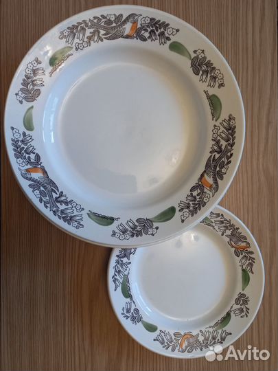 Тарелки советские