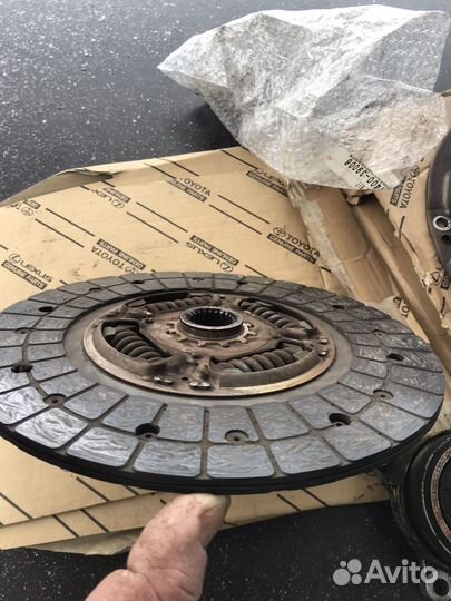 Toyota rav 4 сцепление