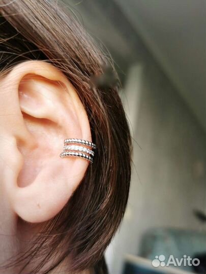 Каффа серёжка на ушную раковину