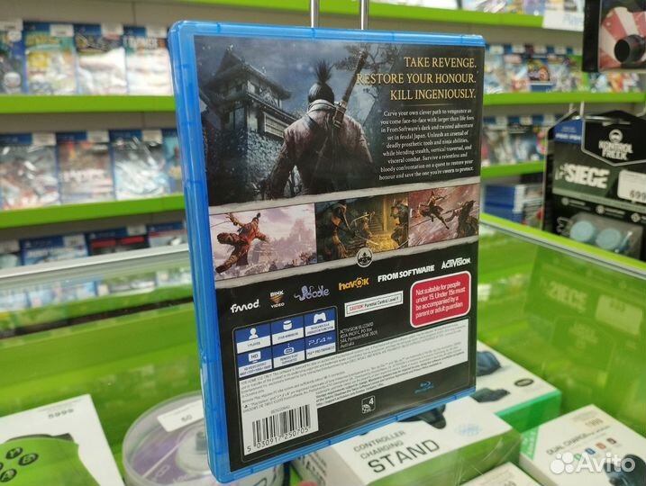 Sekiro:Shadows Die Twice для PlayStation 4 Б.У