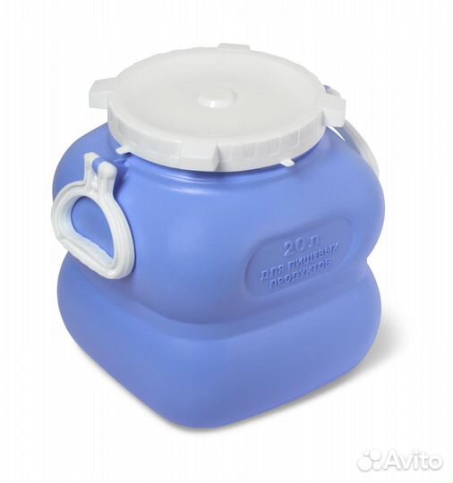 Фляга пластиковая для воды 20 литров пищевая