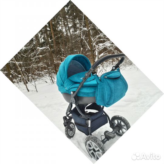 Детская коляска Lonex Sweet Baby Pastel 2 в 1