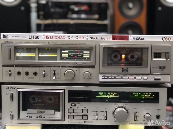 Кассетная дека victor KD-A66