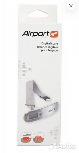 Цифровые весы для багажа Airport