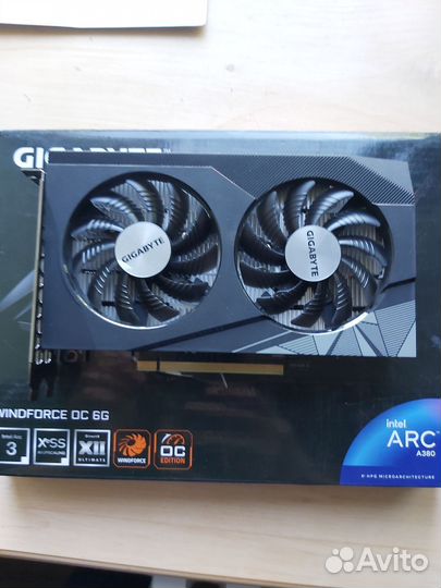 Видеокарта Intel ARC A380