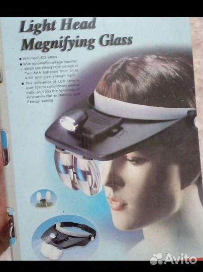 Очки увеличительное для работ с мелкими деталями