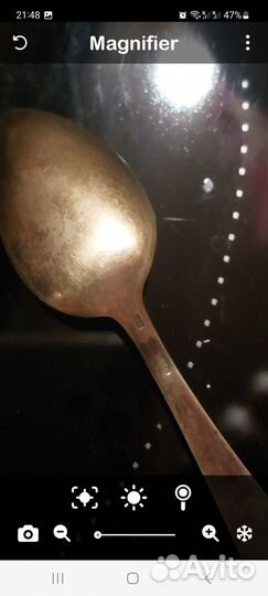 Набор ложек серебро СССР