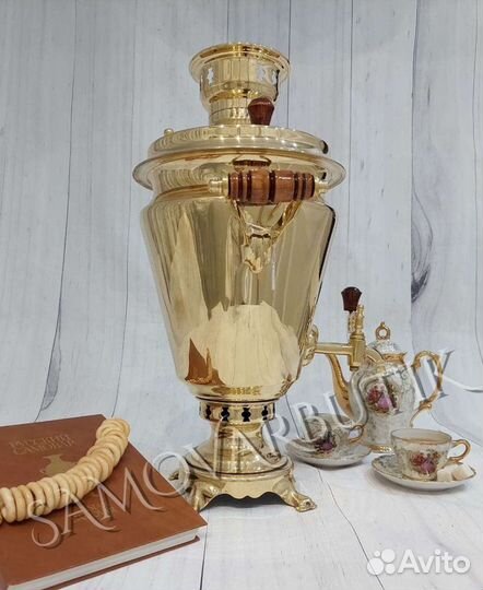 Самовар на дровах Рюмка. Оригинал