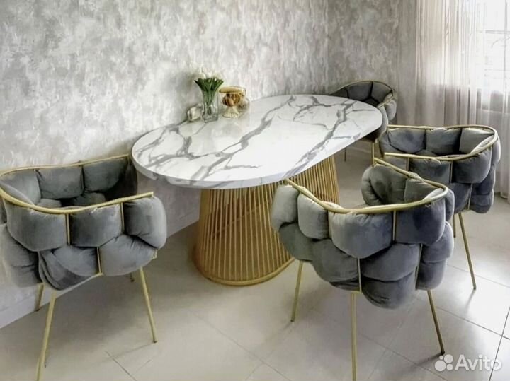 Столы и стулья, нераскладной стол