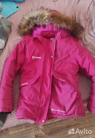 Зимний костюм для девочки