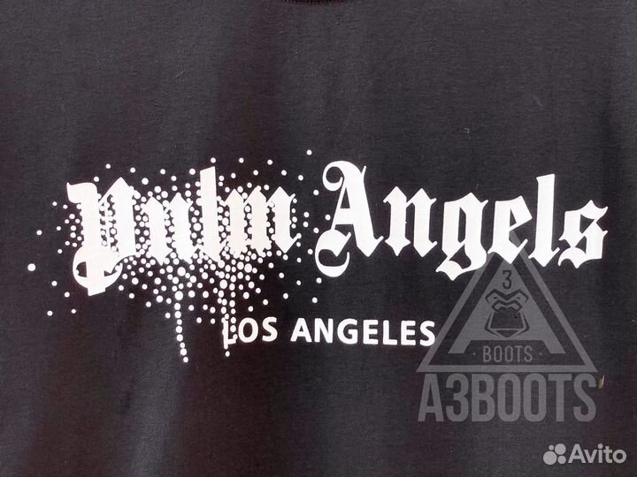 Футболка T-shirt Palm Angels Los Angeles Black
