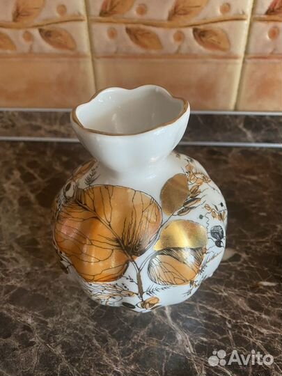 Ваза лфз, из сервиза «Золотая осень»