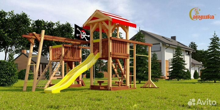 Детская площадка, городок Савушка 4 сезона 8