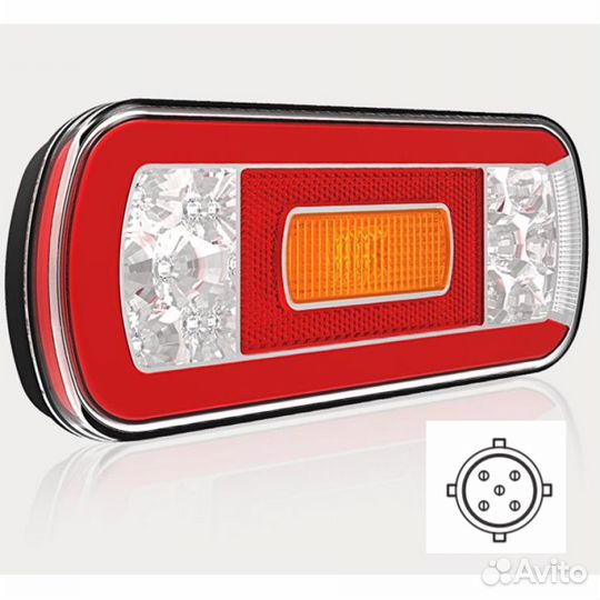 Фонарь на прицеп задний FT-130 NT COF LED bajonet