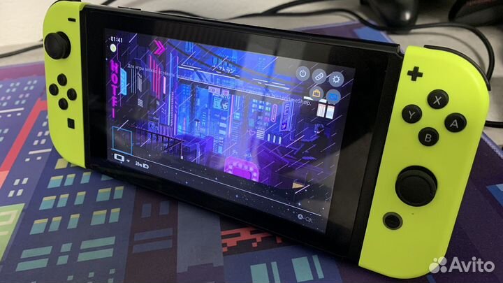 Nintendo switch прошитая + игры