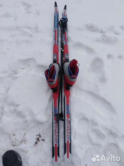 Лыжи беговые детские 160 с ботинками