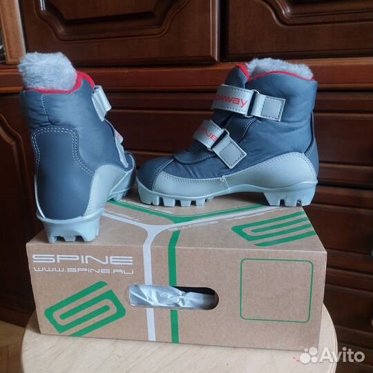 Ботинки лыжные Spine baby детские. 31-32 размер