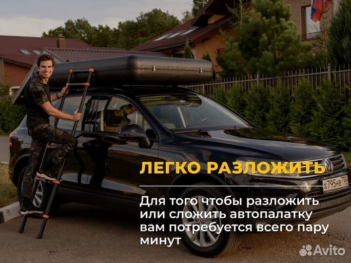 Палатка на крышу авто