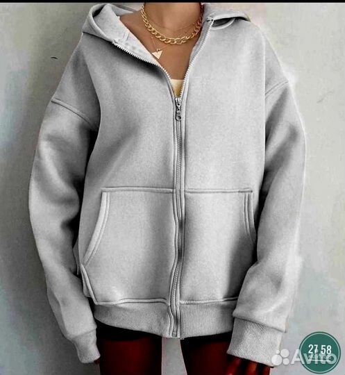 Толстовка женская на молнии