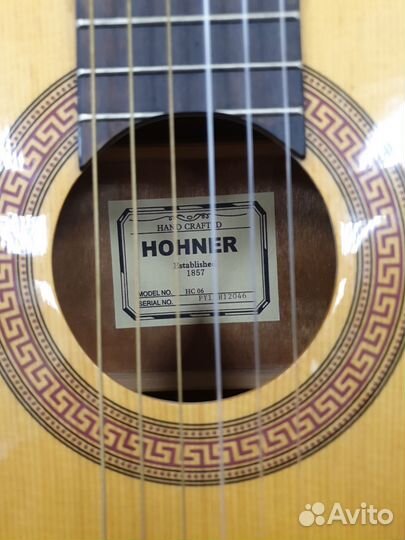Классическая гитара hohner hc06