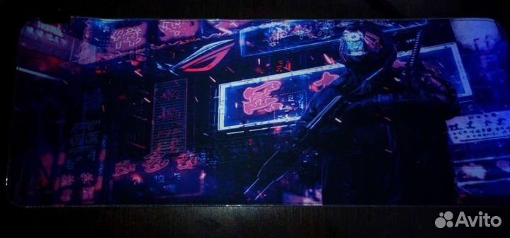 Игровой коврик для мыши с подсветкой