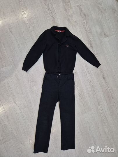 Комплект школьный брюки и жакет 130