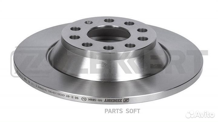 Диск торм. задн. Audi A6 III 04- zekkert BS5864