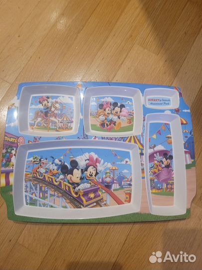 Порционные детские тарелки