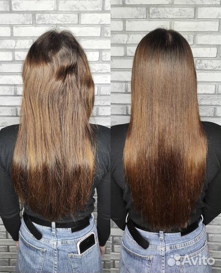 Кератин и Холодное восстановление